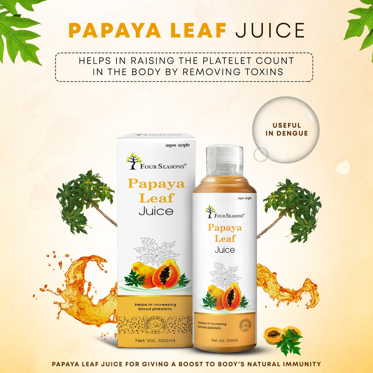 Use of papaya leaves hotsell