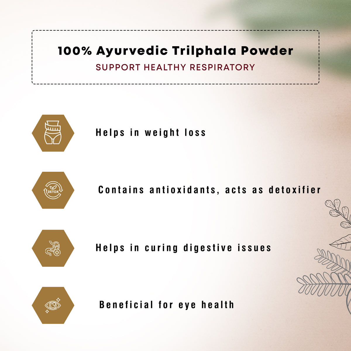 Triphala Powder Four Seasons Ayurveda