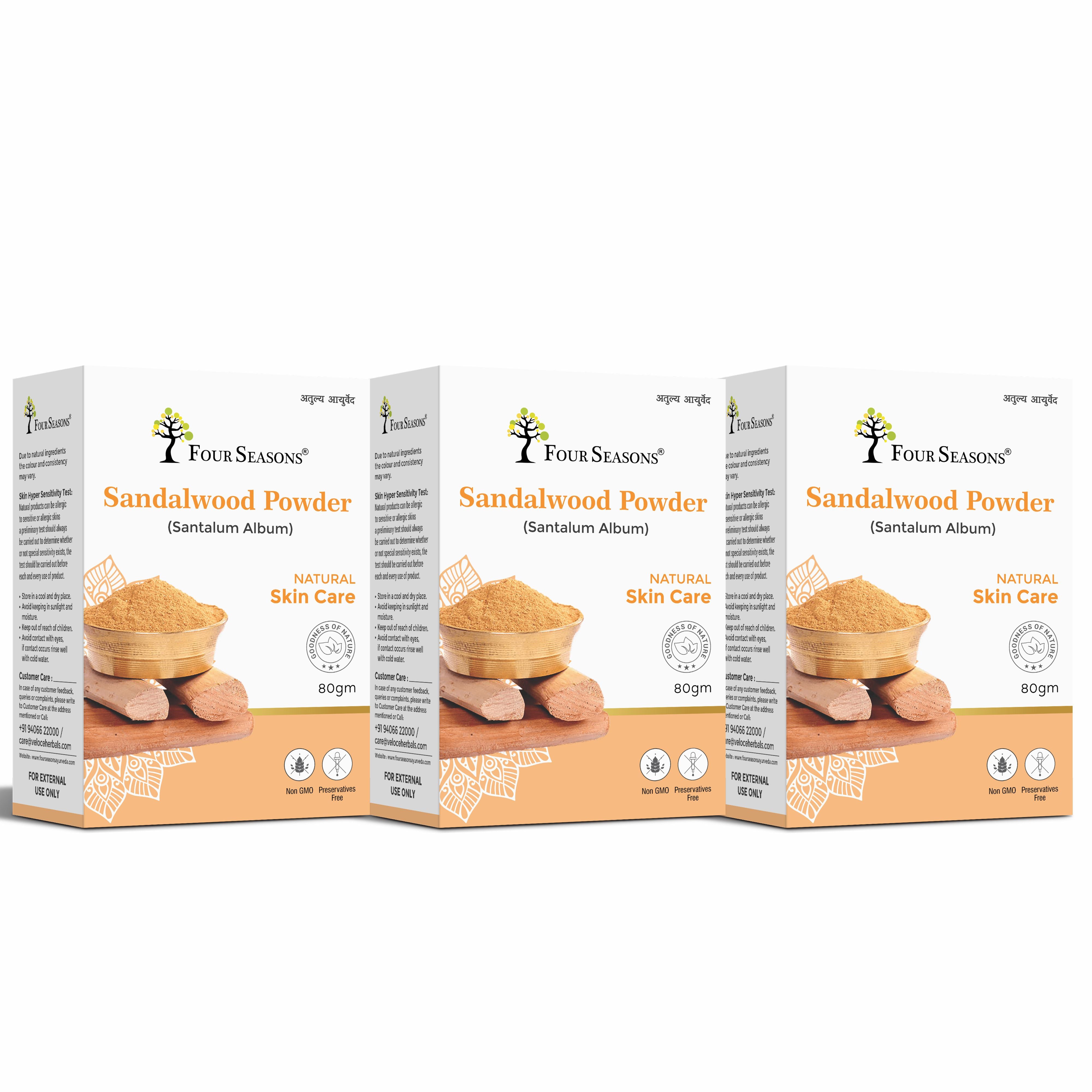 Sandalwood (Chandan) Face Pack Powder