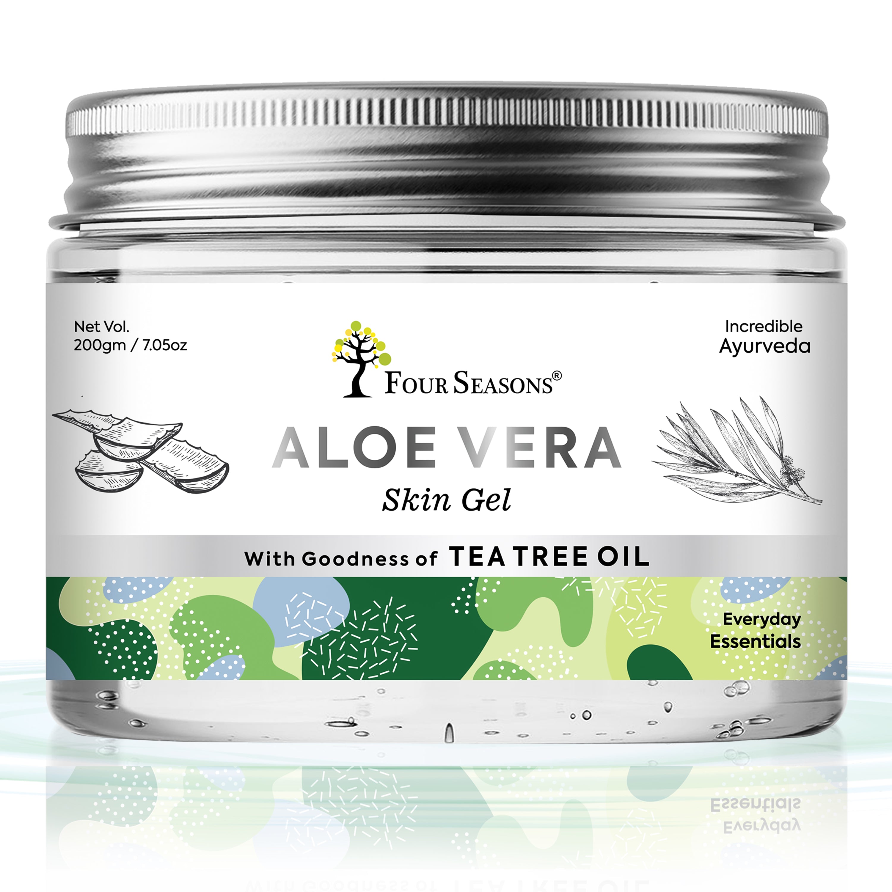 Aloevera Gel With Goodness Of Tea Tree Oil