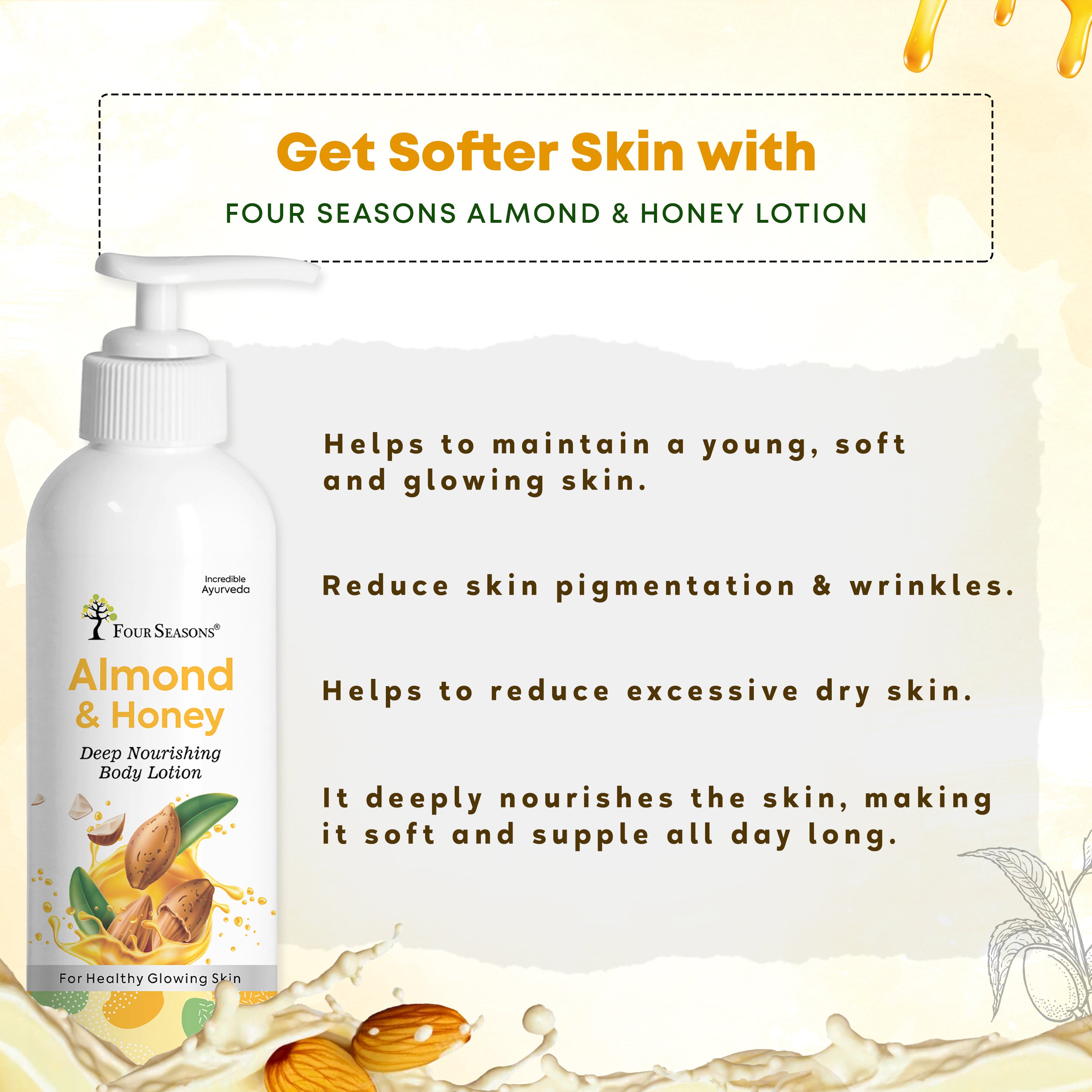 Almond & Honey Deep Nourishing Body Lotion