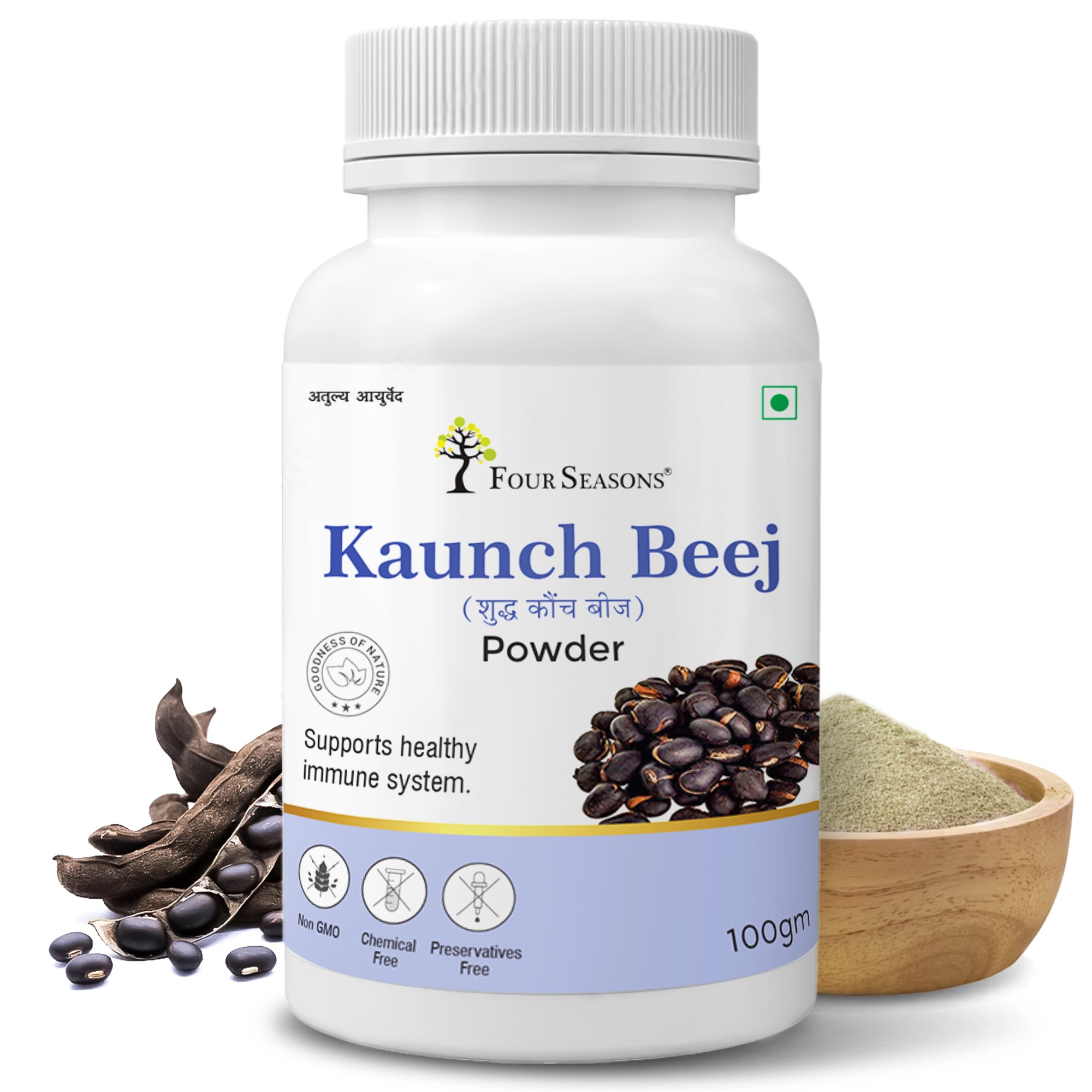 Performance Booster Combo (Safed Musli Powder 100gm + Shatavari Powder 100gm + Ashwagandha Powder 100gm + Kaunch Beej Powder 100gm)