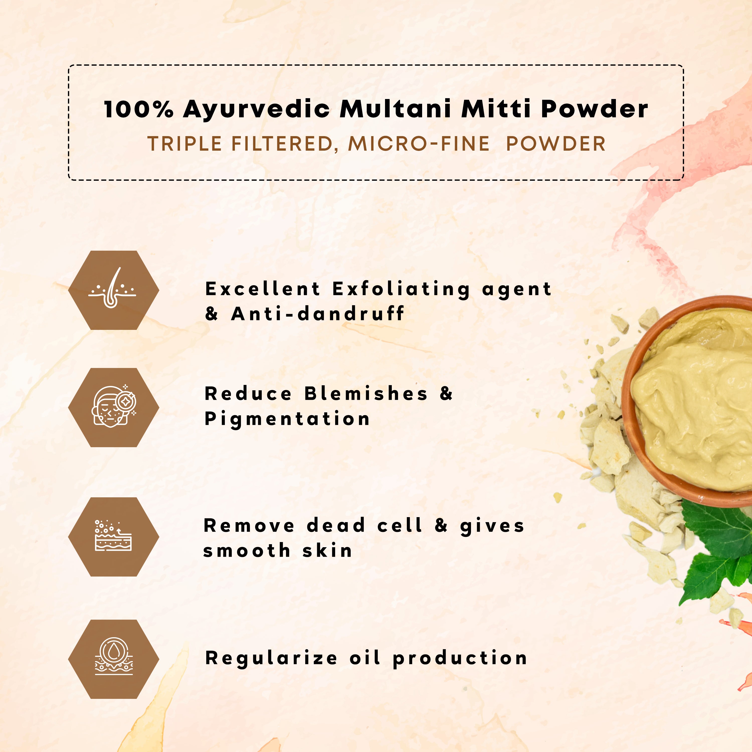 Multani Mitti Powder- Pack Of 3