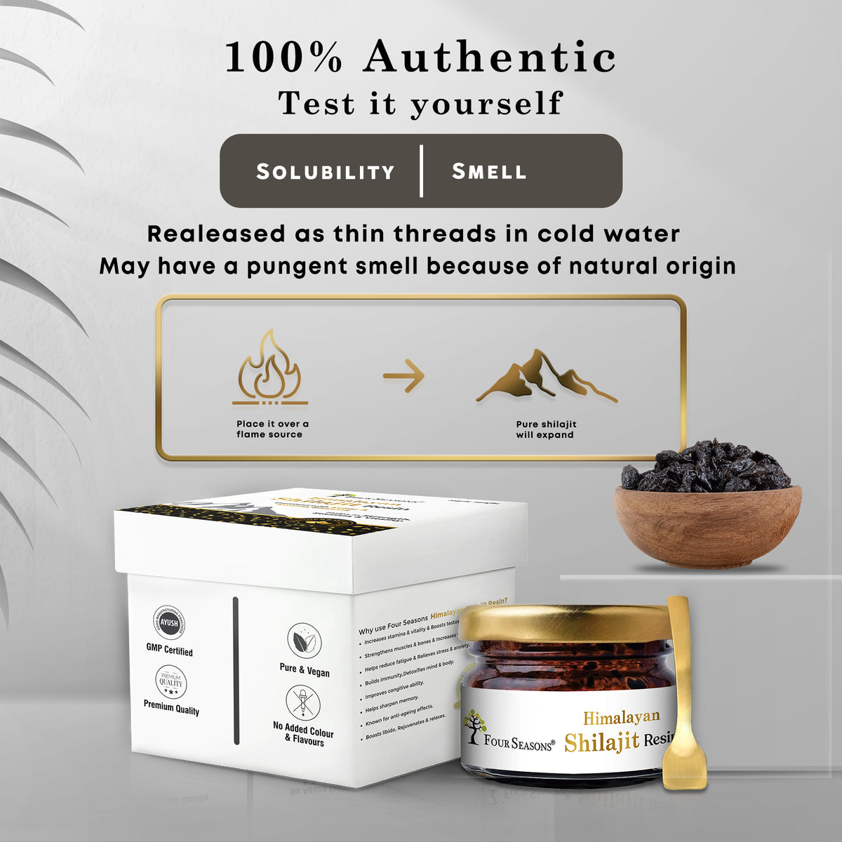Four Seasons HIMALAYA SHILAJIT RESIN – Four Seasons Ayurveda