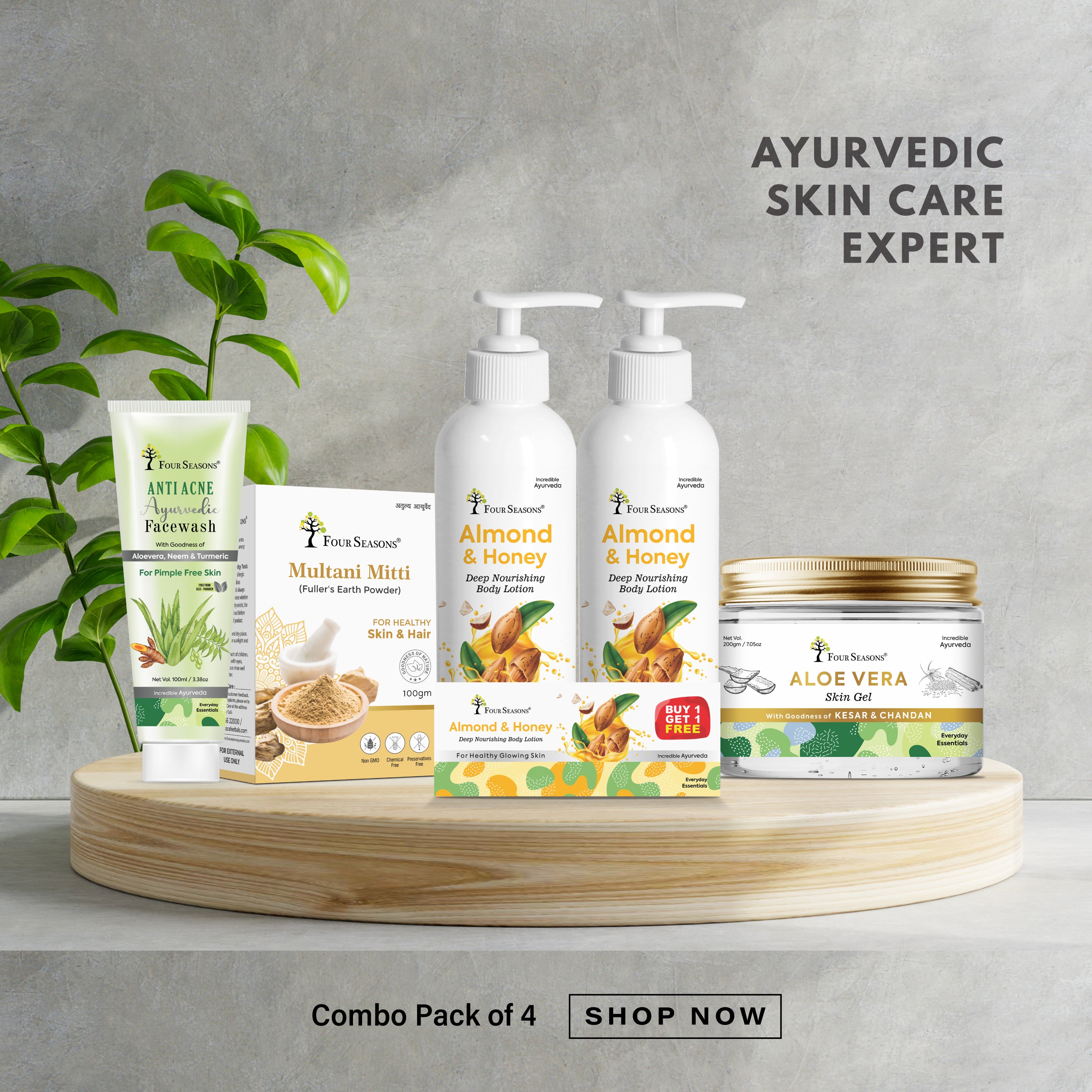 Ayurvedic Skin Care Expert Combo