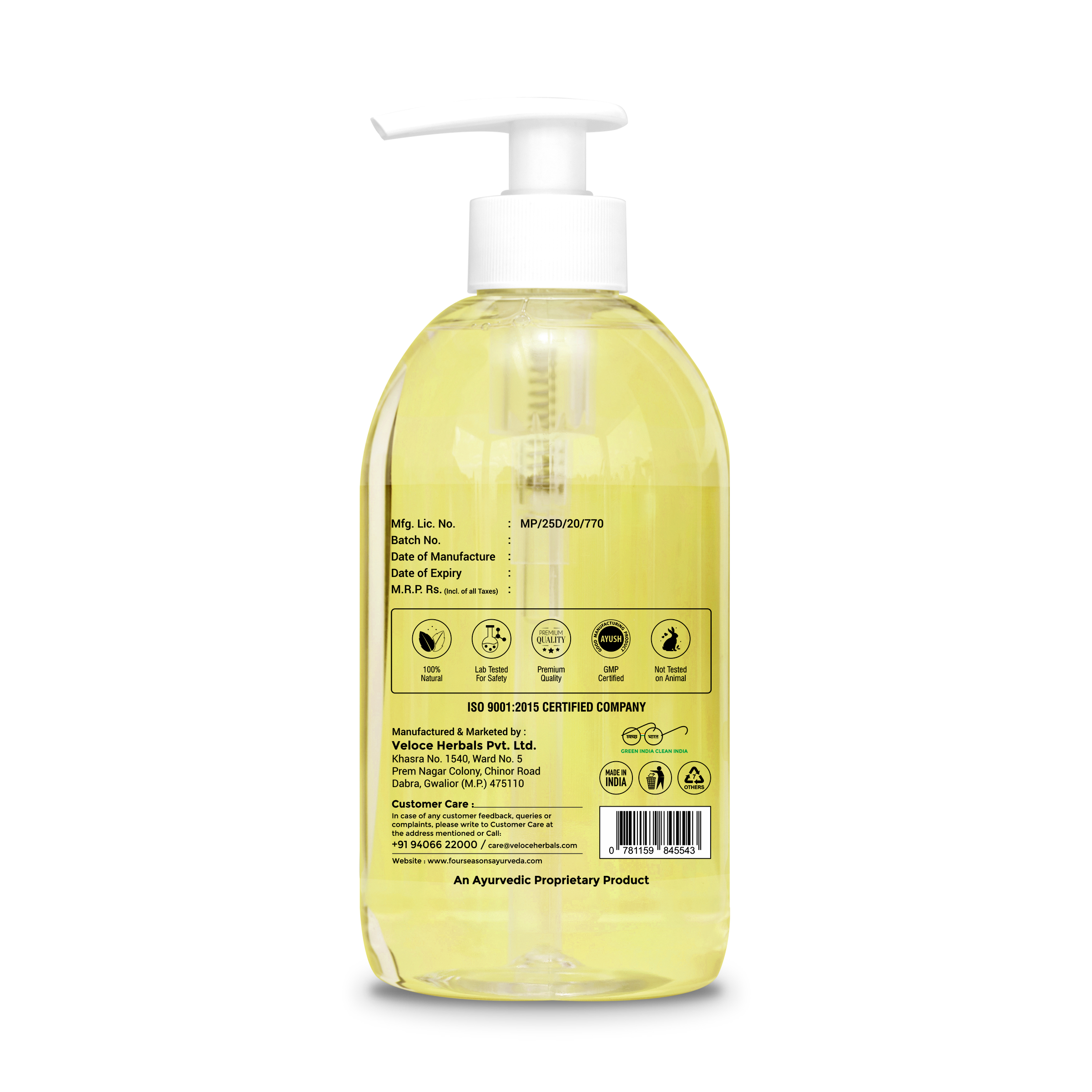 Deep Cleansing Ayurvedic Handwash